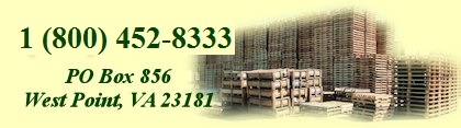 Direct Wood Products of Virginia offers both new and reconditioned industrial pallets.