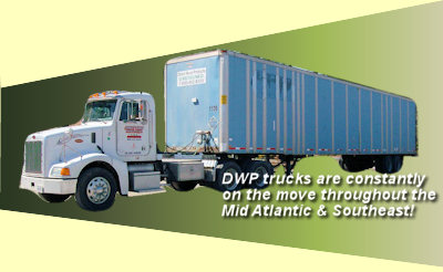 DWP Pallets of Virginia has the transportation fleet to service the pallet needs of large companies!